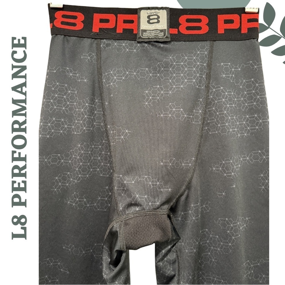🛍️ L8 Performance Quick-Dry Compression Leggings Small - Picture 5 of 8